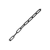 Sierketting zw gelakt 29x3 p/m - Deltafix