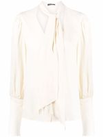 Wandering blouse à manches bouffantes - Tons neutres