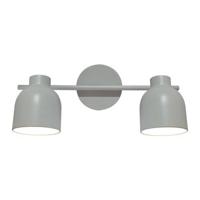 by fonQ Nohr Wandlamp - 2 Lichts - Warm Grijs by fonQ Nohr Wandlamp - 2 Lichts - Warm Grijs