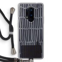 Moroccan stripes: OnePlus 8 Pro Transparant Hoesje met koord