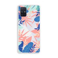 Tropisch: Galaxy A71 Transparant Hoesje