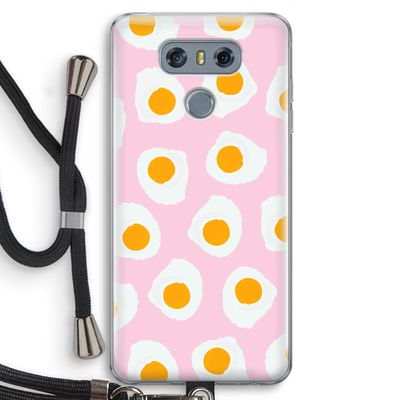 Dancing eggs: LG G6 Transparant Hoesje met koord