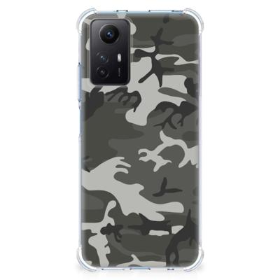 Xiaomi Redmi Note 12s Doorzichtige Silicone Hoesje Army Light Xiaomi Redmi Note 12s Doorzichtige Silicone Hoesje Army Light
