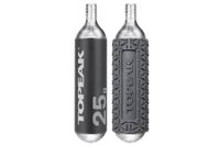 Topeak CO2-patroon 25g 2 eenheden - Zilver