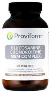 Proviform Glucosamine Chondroitine MSM Complex Tabletten