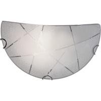 LED Wandlamp E27 - Moderne Verlichting - Mat Wit Glas - 1-lichts