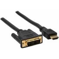 InLine 17667P video kabel adapter 7,5 m HDMI DVI-D Zwart - thumbnail