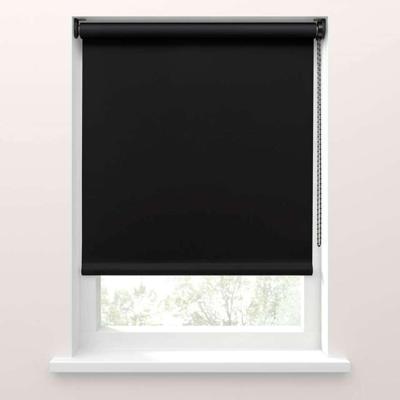 Leen Bakker - Fenstr Rolgordijn Verduisterend - 60x190 Cm - Polyester - Zwart