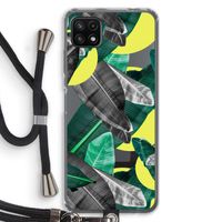 Fantasie jungle: Samsung Galaxy A22 5G Transparant Hoesje met koord