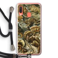 Haeckel Lacertilia: Samsung Galaxy A20e Transparant Hoesje met koord