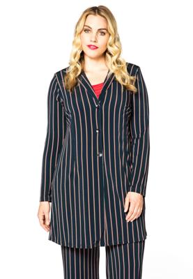 Yoek Lange blazer COLLEGE | Blauw | Maat 54/56