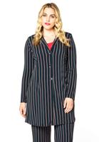 Yoek Lange blazer COLLEGE | Blauw | Maat 54/56