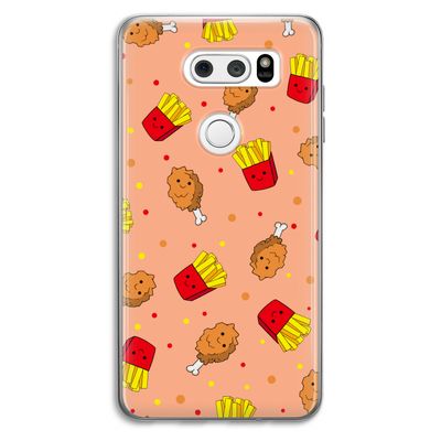 Chicken 'n Fries: LG V30 Transparant Hoesje