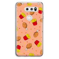 Chicken 'n Fries: LG V30 Transparant Hoesje