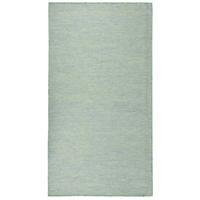 VidaXL Buitenkleed platgeweven 80x150 cm turquoise