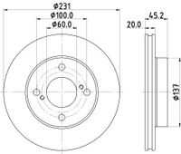 Remschijf 8DD355132381