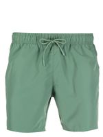 Lacoste short de bain à patch logo - Vert