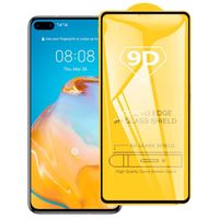 Voor Huawei P40 9D Full Glue Full Screen Tempered Glass Film