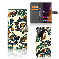 Wallet Case Samsung Galaxy Note20 Ultra Barok Flower