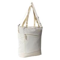 The North Face Isabella Tote Schoudertas Gardenia White Dark Heather - Gravel 23L
