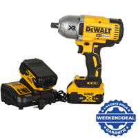 DeWALT DCF899P2 Accu slagmoersleutel 950Nm 1/2"borgpin 18V XR 5.0Ah in TSTAK