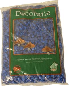 Neon quartz blauw zak a 1 kg - Gebr de boon