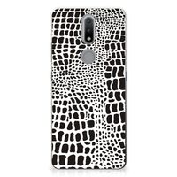 Nokia 2.4 TPU Hoesje Slangenprint - thumbnail