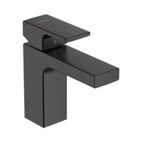 Wastafelmengkraan HansGrohe Vernis Shape Eengreeps 100 Zonder Afvoer Mat Zwart