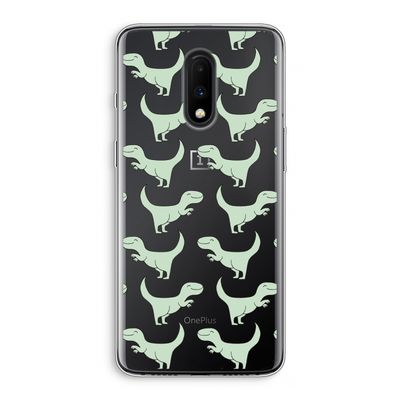Dinos: OnePlus 7 Transparant Hoesje