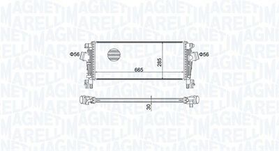 Intercooler, inlaatluchtkoeler MST507