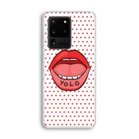 Yolo Denise: Samsung Galaxy S20 Ultra Transparant Hoesje