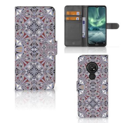 Nokia 7.2 | Nokia 6.2 | Bookcase | Flower Tiles