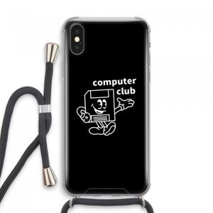 Floppyhead: iPhone XS Max Transparant Hoesje met koord