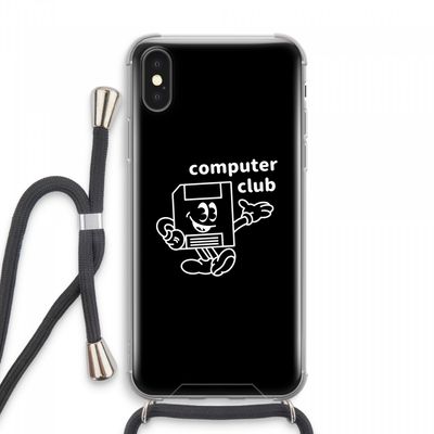 Floppyhead: iPhone XS Max Transparant Hoesje met koord