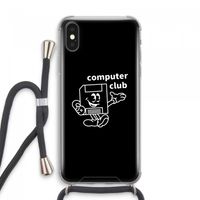 Floppyhead: iPhone XS Max Transparant Hoesje met koord