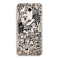 Vexx Black Mixtape: Xiaomi Redmi 5 Transparant Hoesje
