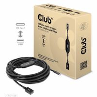 club3D USB-adapter USB 3.2 Gen1 (USB 3.0 / USB 3.1 Gen1) USB-C stekker, USB-A bus 10.00 m Zwart CAC-1538 - thumbnail