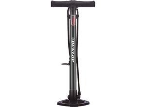 Dunlop Fietspomp - Presta/ Dunlop/ Schrader - met 2 Adaptoren - Staande Pomp - 62,5 cm