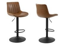 Barkruk BARTELD 90>150 cm vintage bruin Barkruk BARTELD 90>150 cm vintage bruin