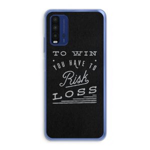 Risk loss: Xiaomi Redmi 9T Transparant Hoesje