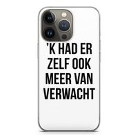 Meer verwacht: iPhone 13 Pro Transparant Hoesje