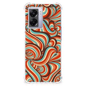 OPPO A77 5G | A57 5G Back Cover Retro