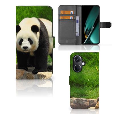 OnePlus Nord CE 3 | Telefoonhoesje | Met pasjeshouder | Panda