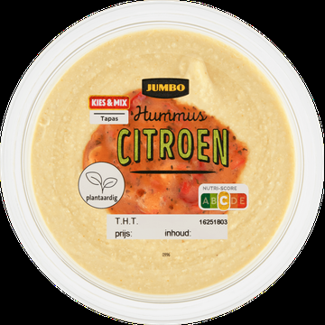 Jumbo Hummus Citroen 200 g