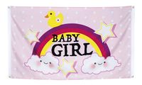 Vlag Baby Girl 90x150cm - thumbnail