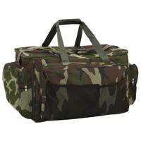VidaXL Vistas waterdicht camouflage oxford stof groen VidaXL Vistas waterdicht camouflage oxford stof groen