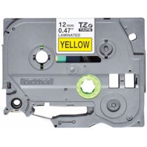 Brother TZE-631 GLOSS BLACK ON YELLOW (4 ME labelprinter-tape