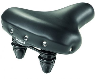 Selle monte grappa Nevada zadel 270 x 245 mm unisex zwart Selle monte grappa Nevada zadel 270 x 245 mm unisex zwart