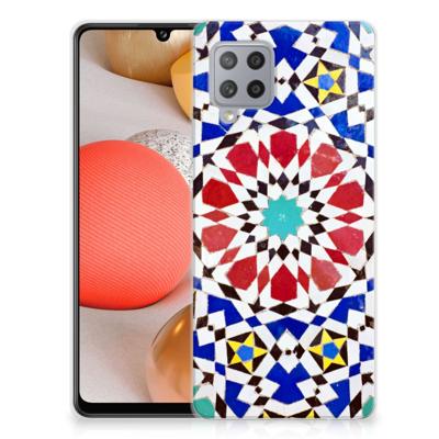 Samsung Galaxy A42 | TPU | Siliconen hoesje | Mozaïek
