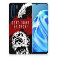 OPPO A91 Silicone-hoesje Zombie Blood - thumbnail